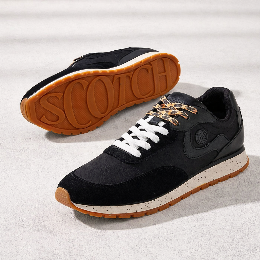 Scotch & Soda Inez Sneakers Women 24739859-BLK