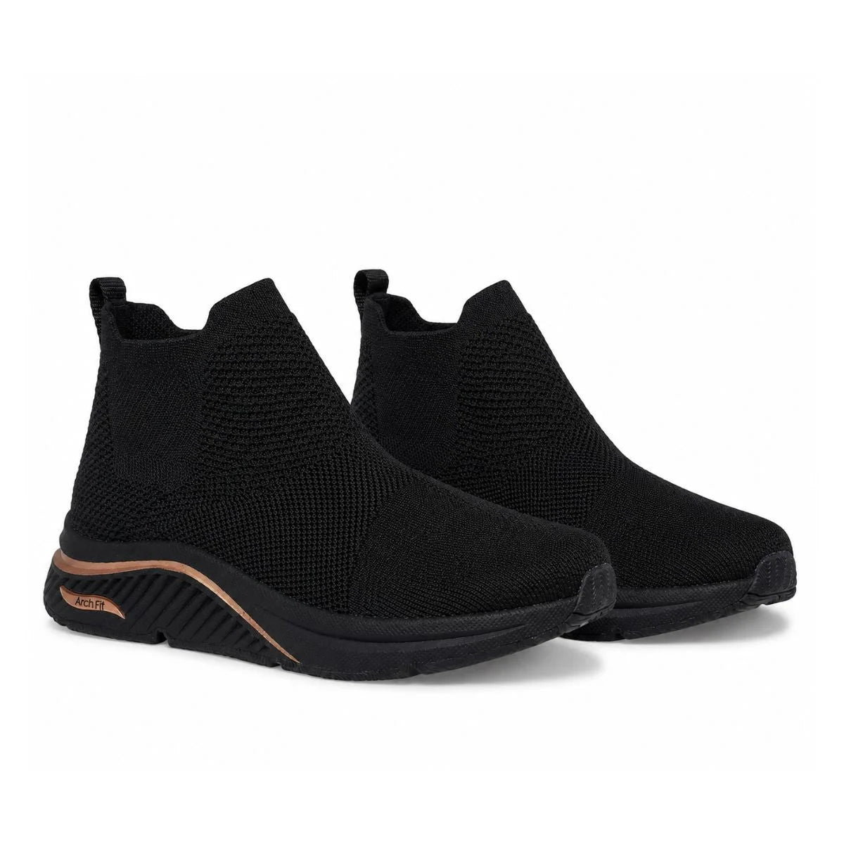 SKECHERS ARCH FIT S-MILES Sneaker Women -BLK - Black / 35