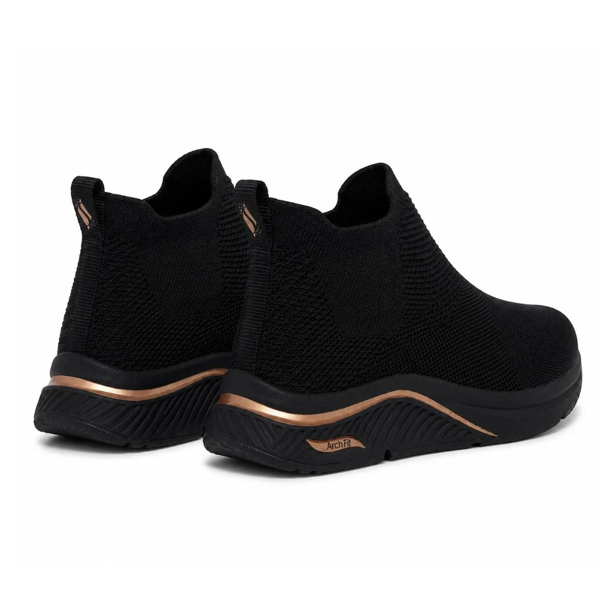 SKECHERS ARCH FIT S-MILES Sneaker Women -BLK