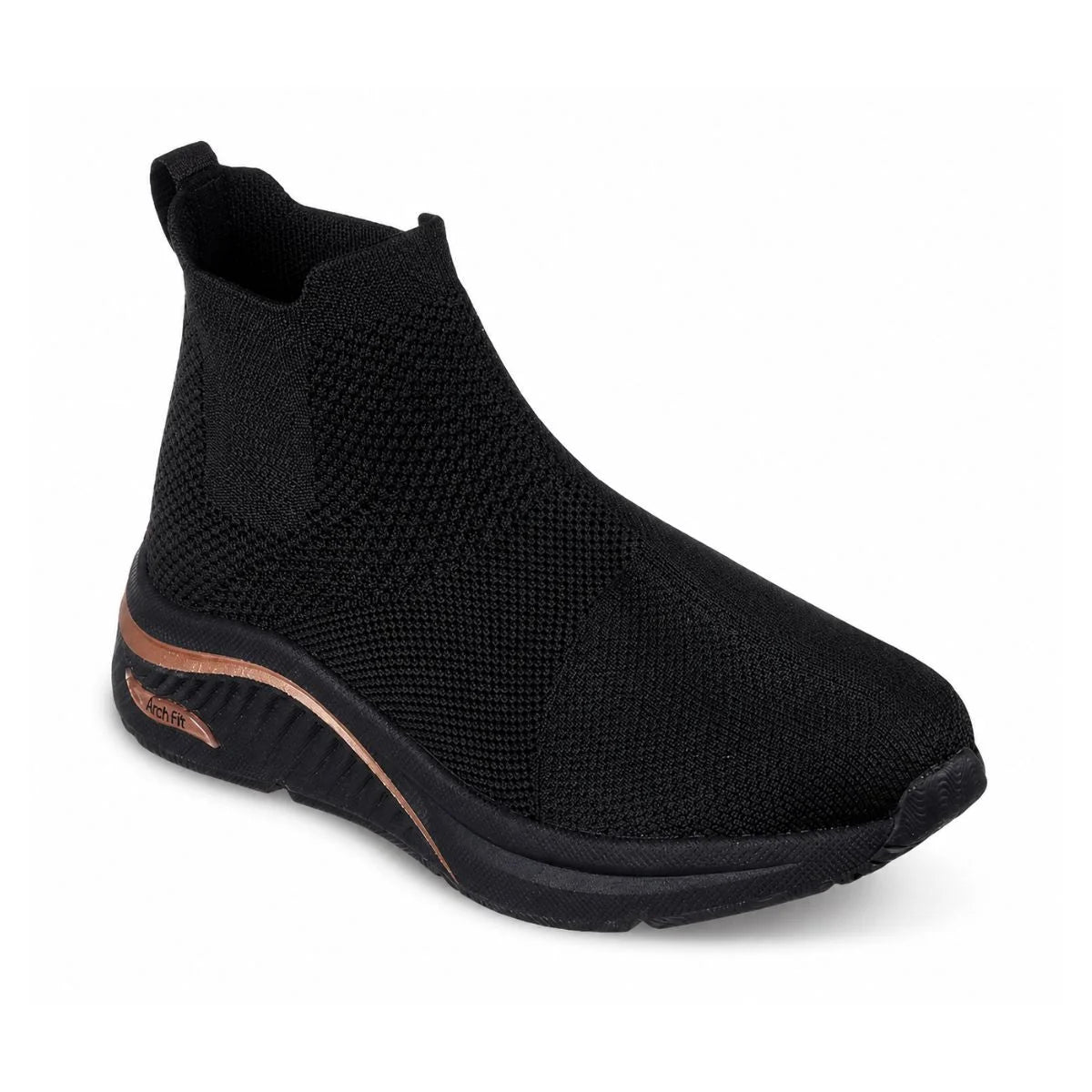 SKECHERS ARCH FIT S-MILES Sneaker Women -BLK