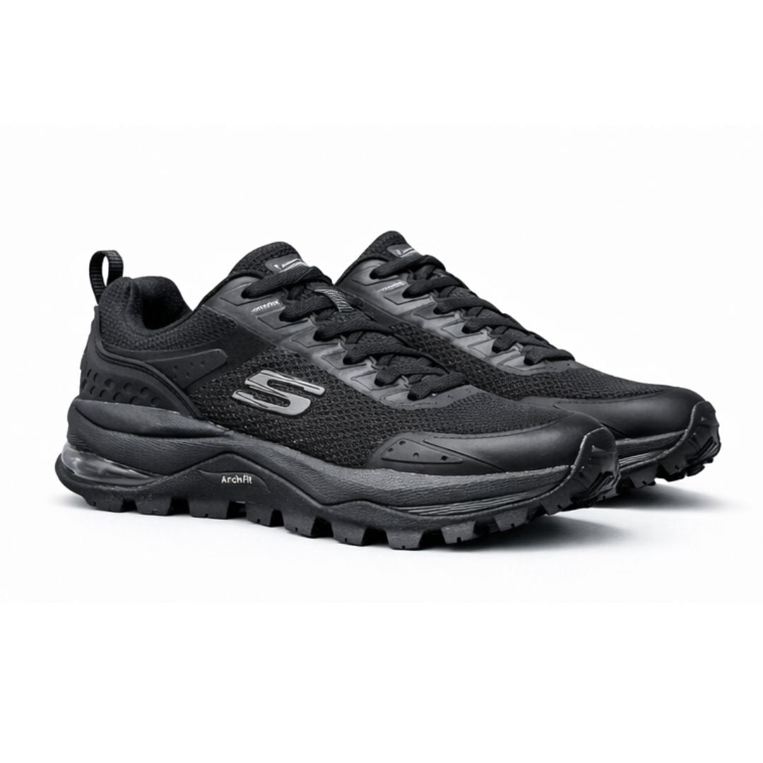SKECHERS Arch Fit Trail Air Sneakers Men - BLKBLK - Black / 40