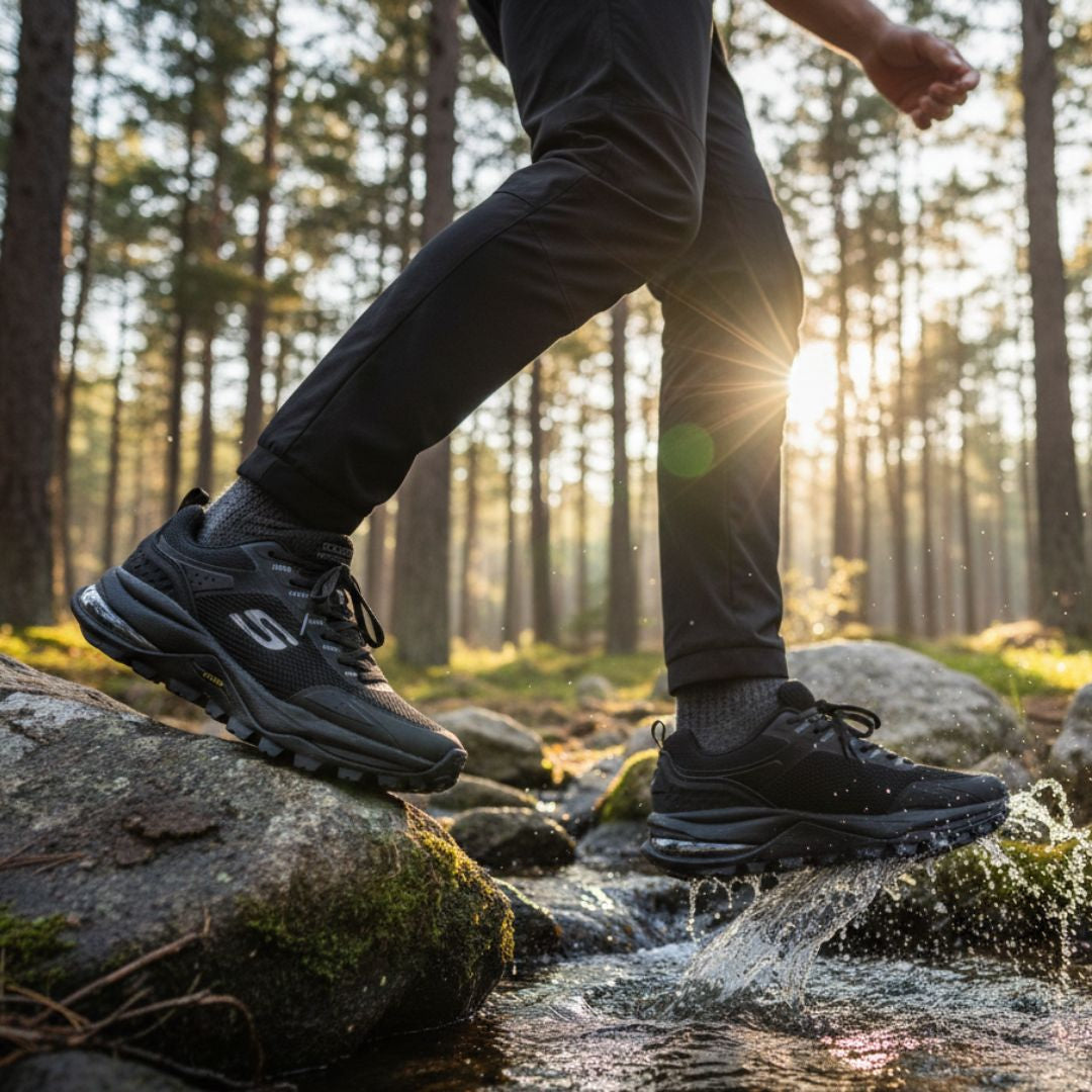 SKECHERS Arch Fit Trail Air Sneakers Men - BLKBLK