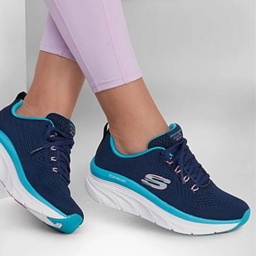 SKECHERS D’lux Walker Fresh Finesse 149368 Women 149820-BLU - Shoes