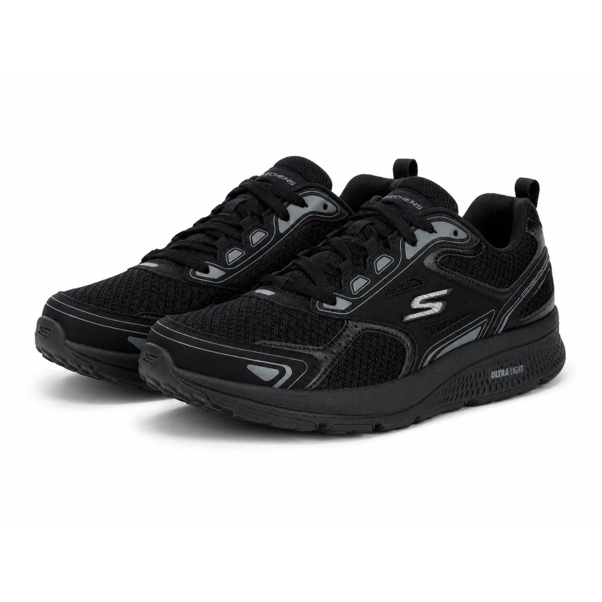 SKECHERS Go Run Consistent 2.0 Sneaker - BLK - Black / 40