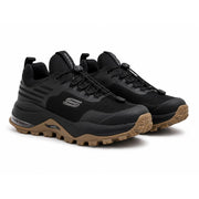 SKECHERS Max Protect Hiking Casual Sneaker - BLKBRN - Black-Brown / 40