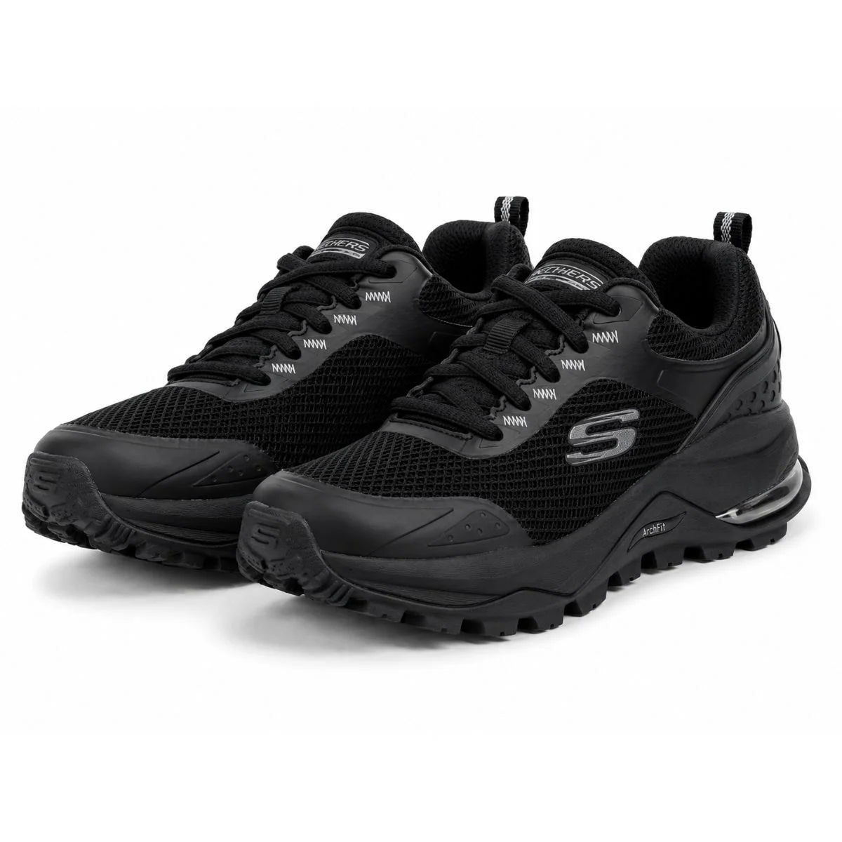 SKECHERS Max Protect Hiking Waterproof Casual Sneaker - BLK - Black / 40