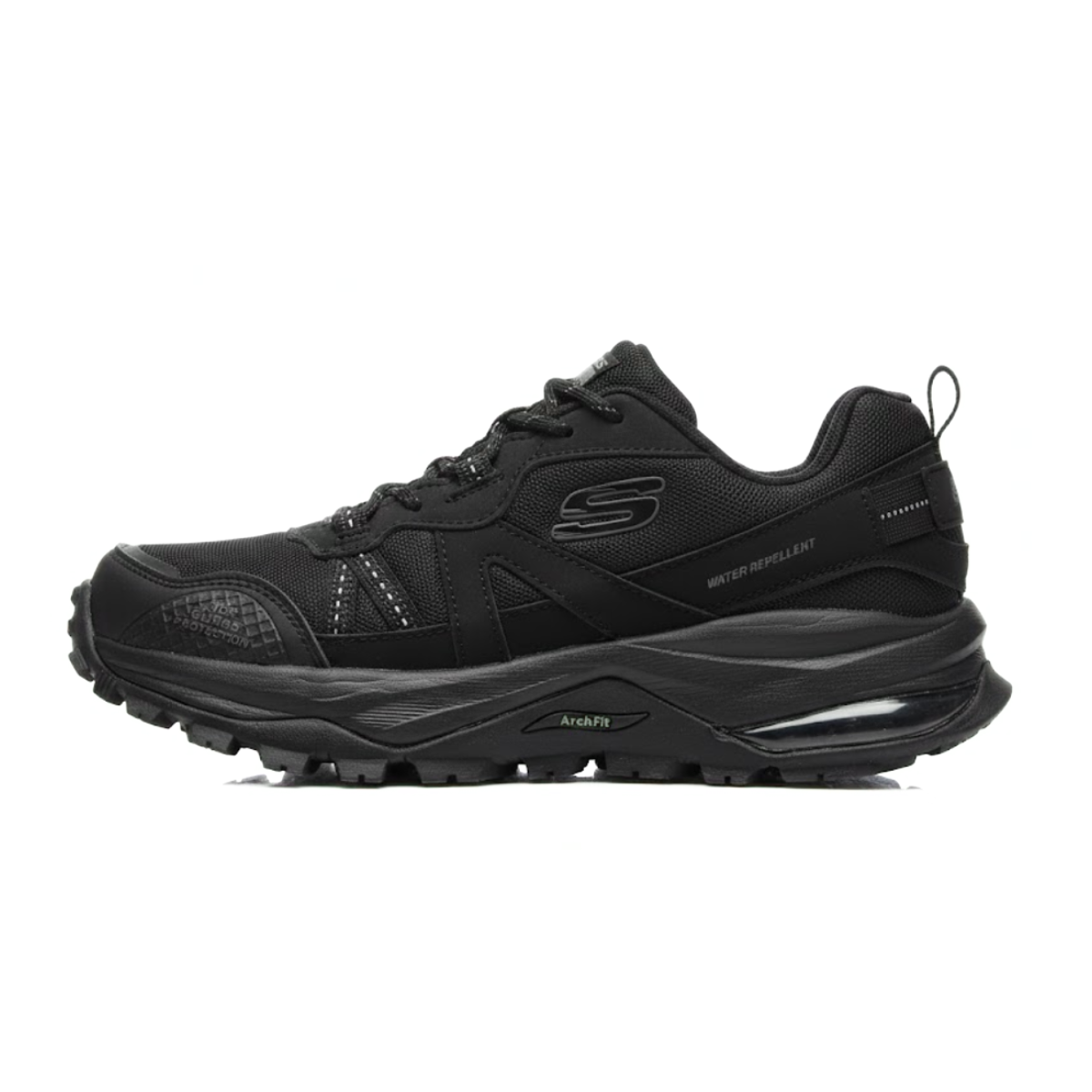 SKECHERS Max Protect Hiking Waterproof Casual Sneaker - BLK