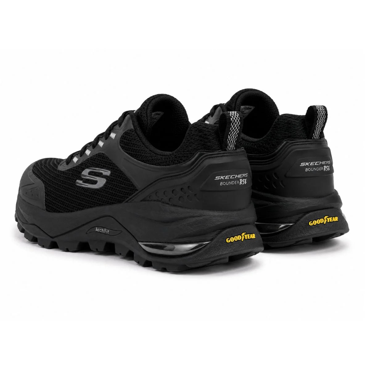 SKECHERS Max Protect Hiking Waterproof Casual Sneaker - BLK