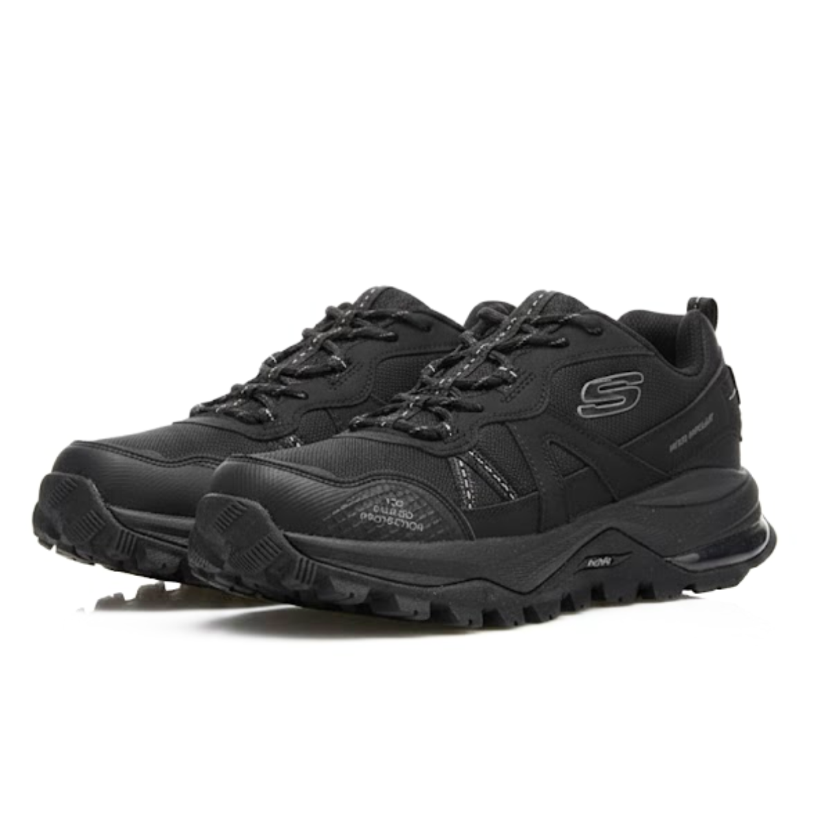 SKECHERS Max Protect Hiking Waterproof Casual Sneaker - BLK