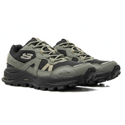 SKECHERS Max Protect Hiking Waterproof Casual Sneaker - BLKOLV - Black-Olive / 40