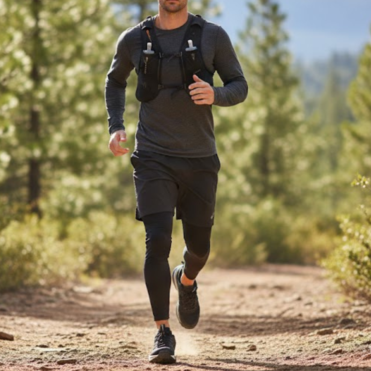 SKECHERS Max Protect Hiking Waterproof Casual Sneaker - BLKWHT