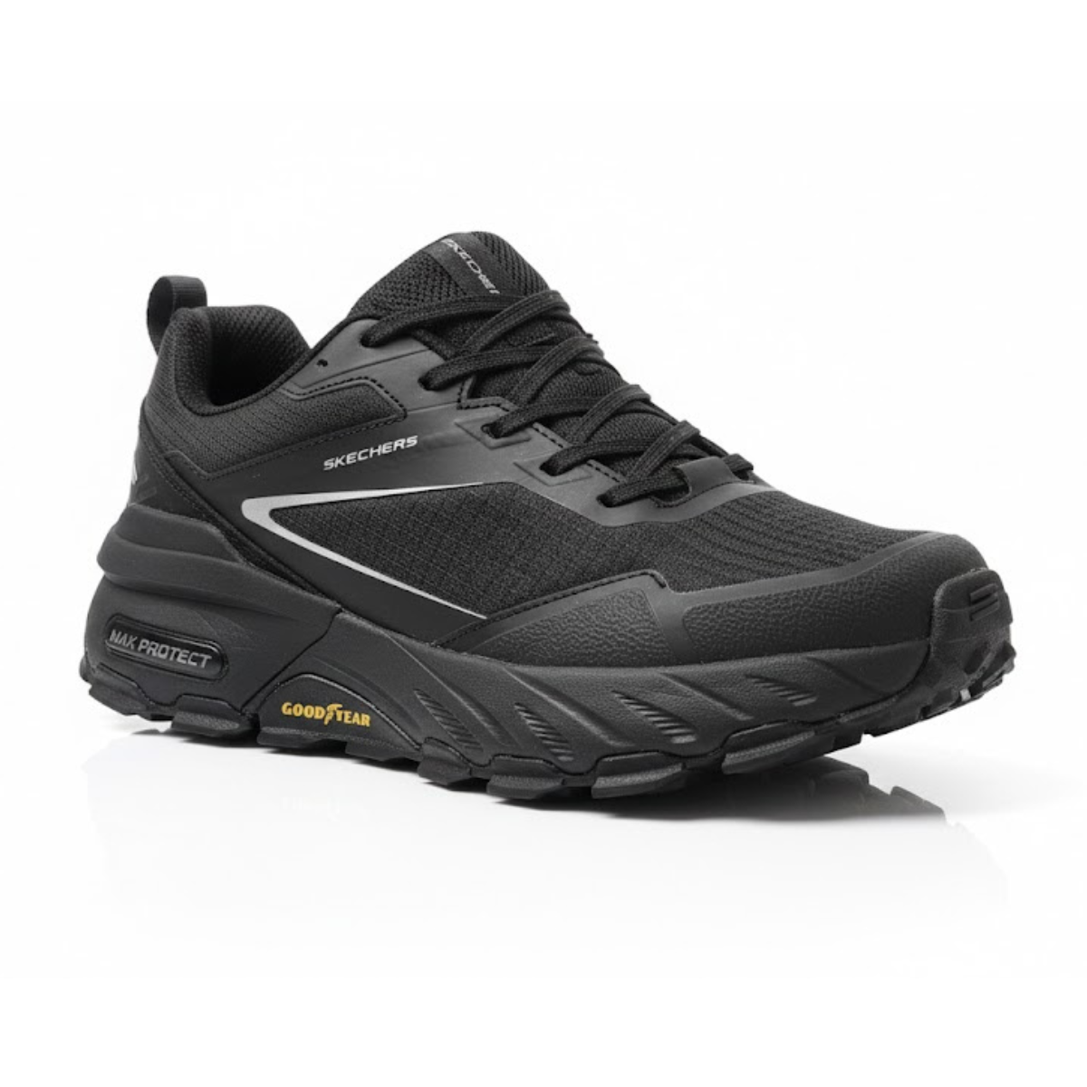 SKECHERS Pause2 Waterproof Casual Sneaker - BLK