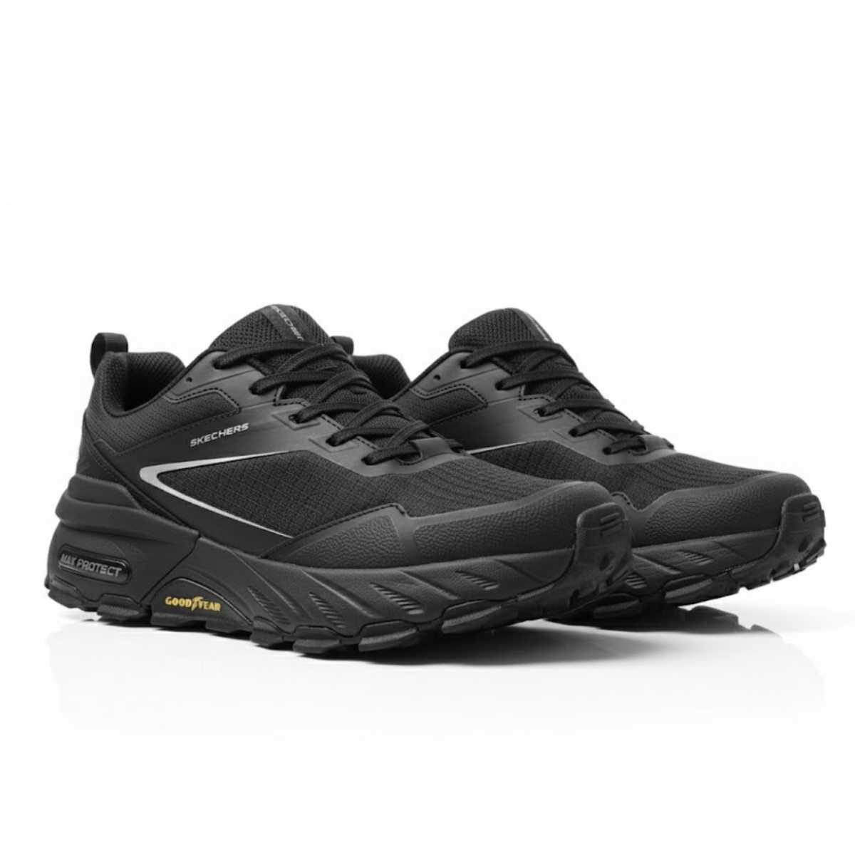 SKECHERS Pause2 Waterproof Casual Sneaker - BLK