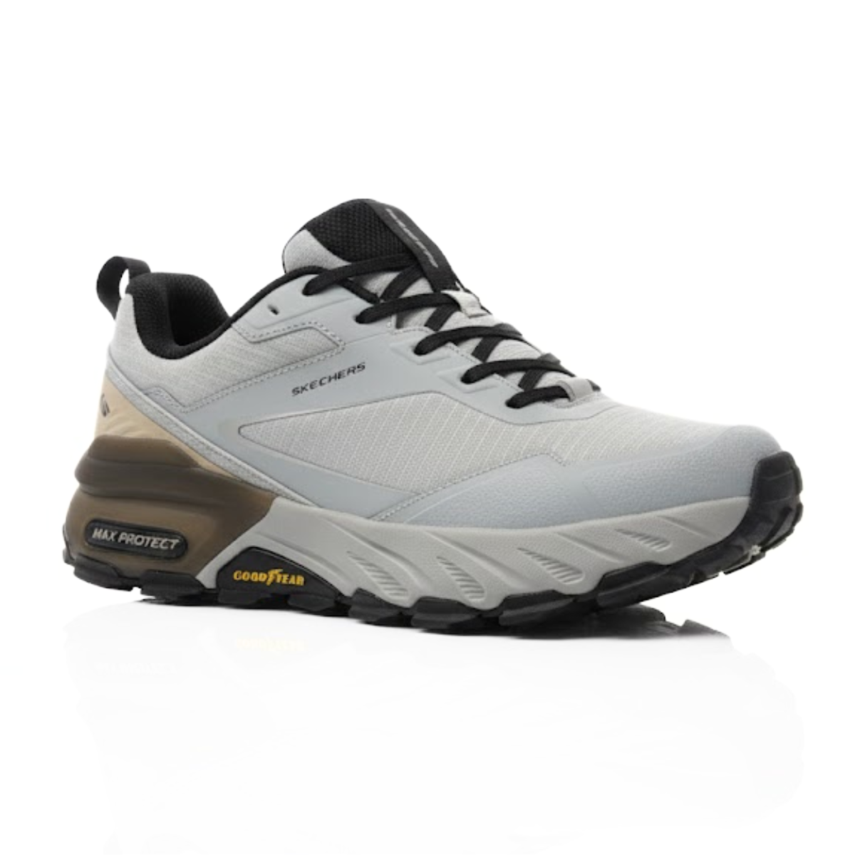 SKECHERS Pause2 Waterproof Casual Sneaker - GRYBLK