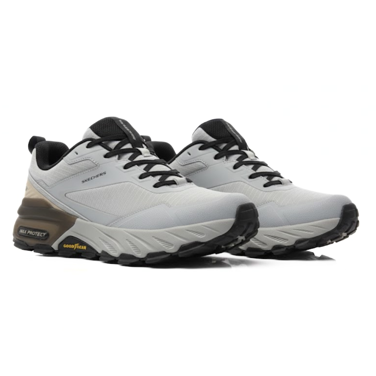 SKECHERS Pause2 Waterproof Casual Sneaker - GRYBLK