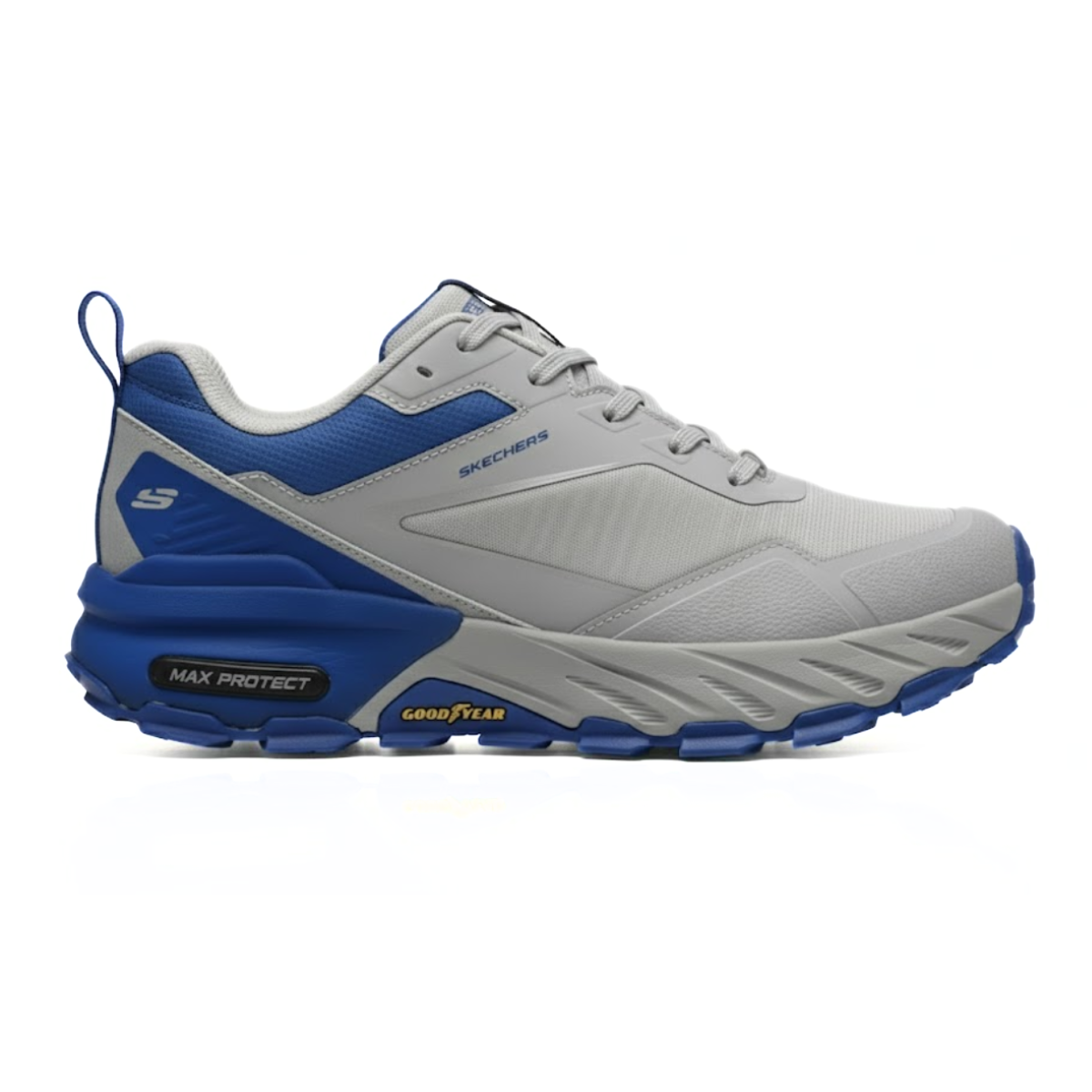 SKECHERS Pause2 Waterproof Casual Sneaker - GRYBLU