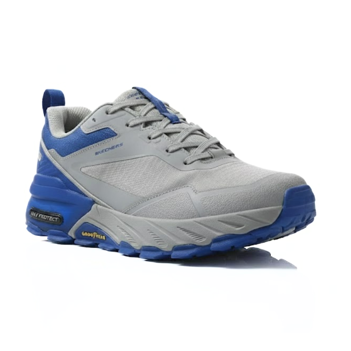 SKECHERS Pause2 Waterproof Casual Sneaker - GRYBLU