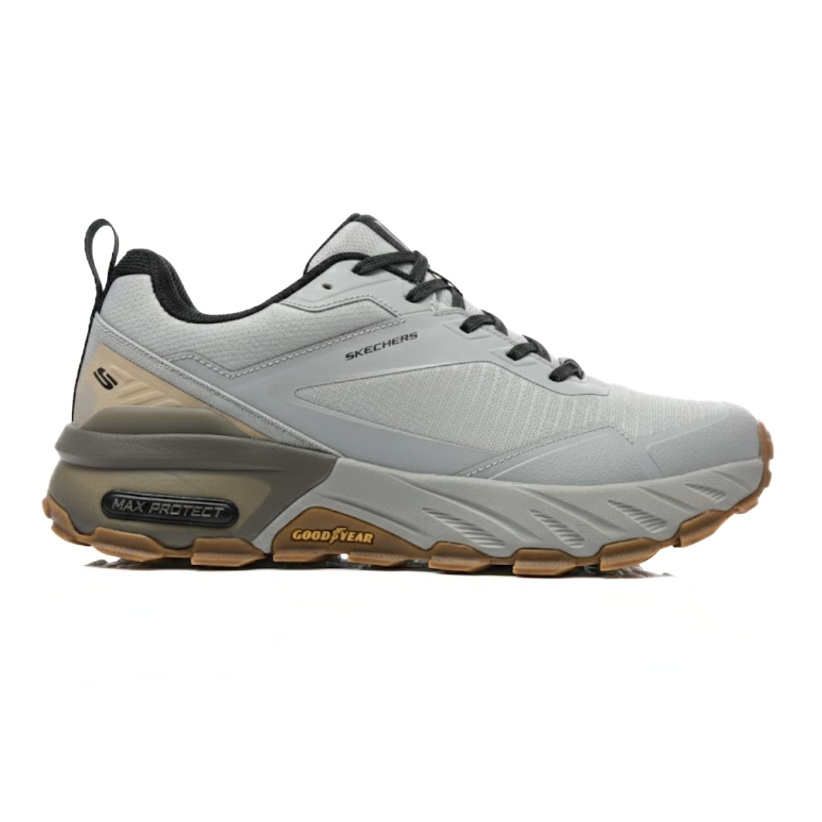 SKECHERS Pause2 Waterproof Casual Sneaker - GRYBRN - Gray-Brown / 40