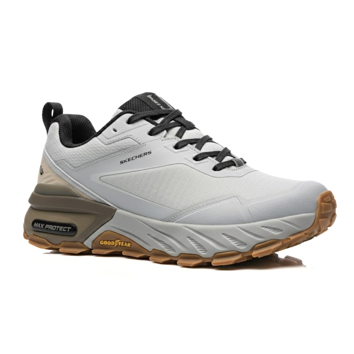SKECHERS Pause2 Waterproof Casual Sneaker - GRYBRN
