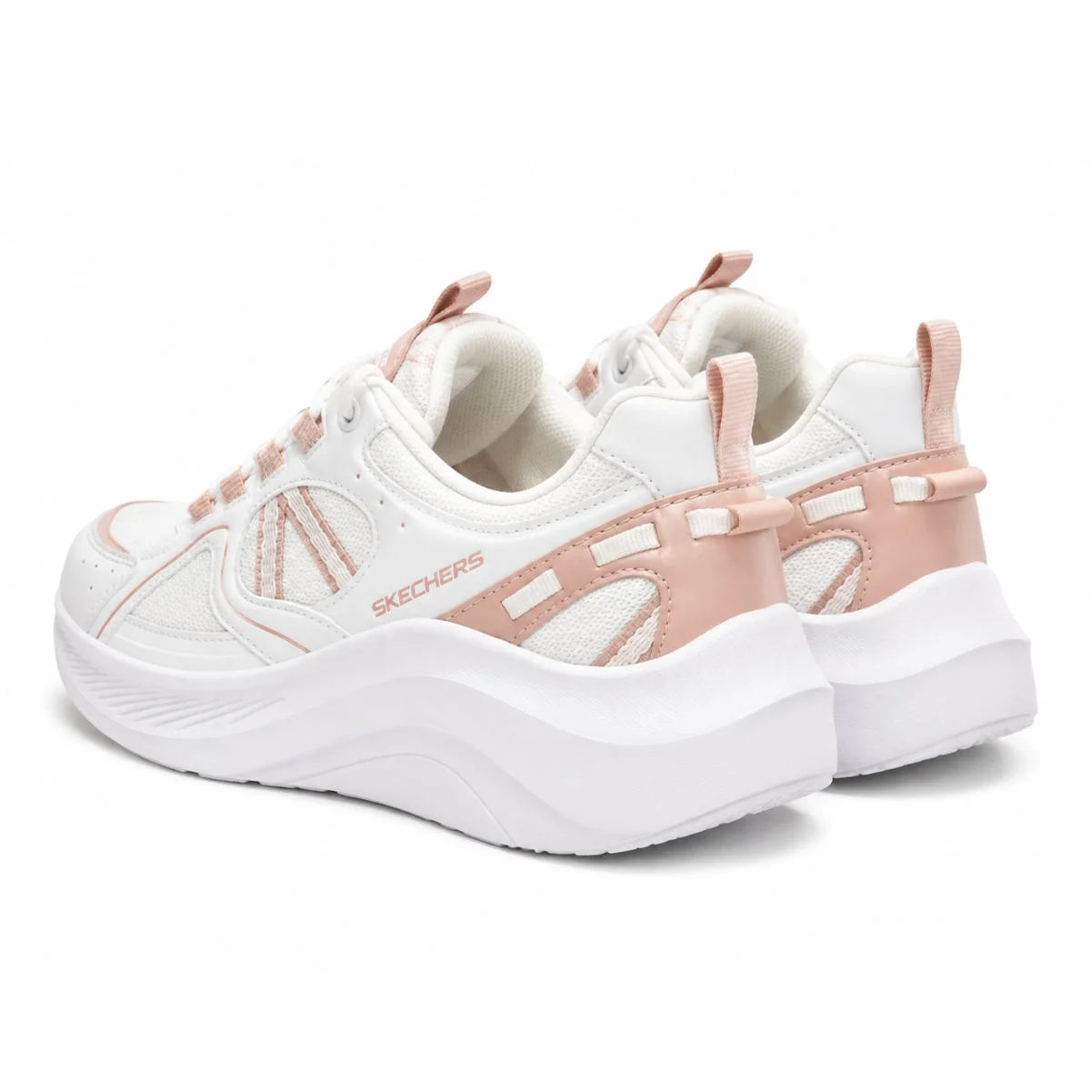 SKECHERS Waterproof Casual Sneaker Women Code 117521- WHT