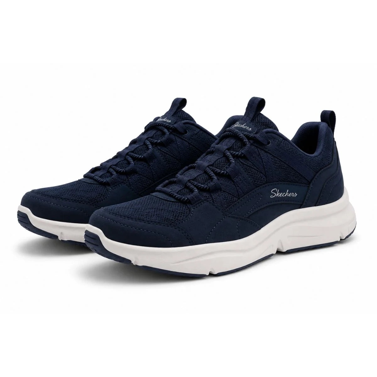 SKECHERS Waterproof Casual Sneaker Women Code100662-NVY - Navy / 35