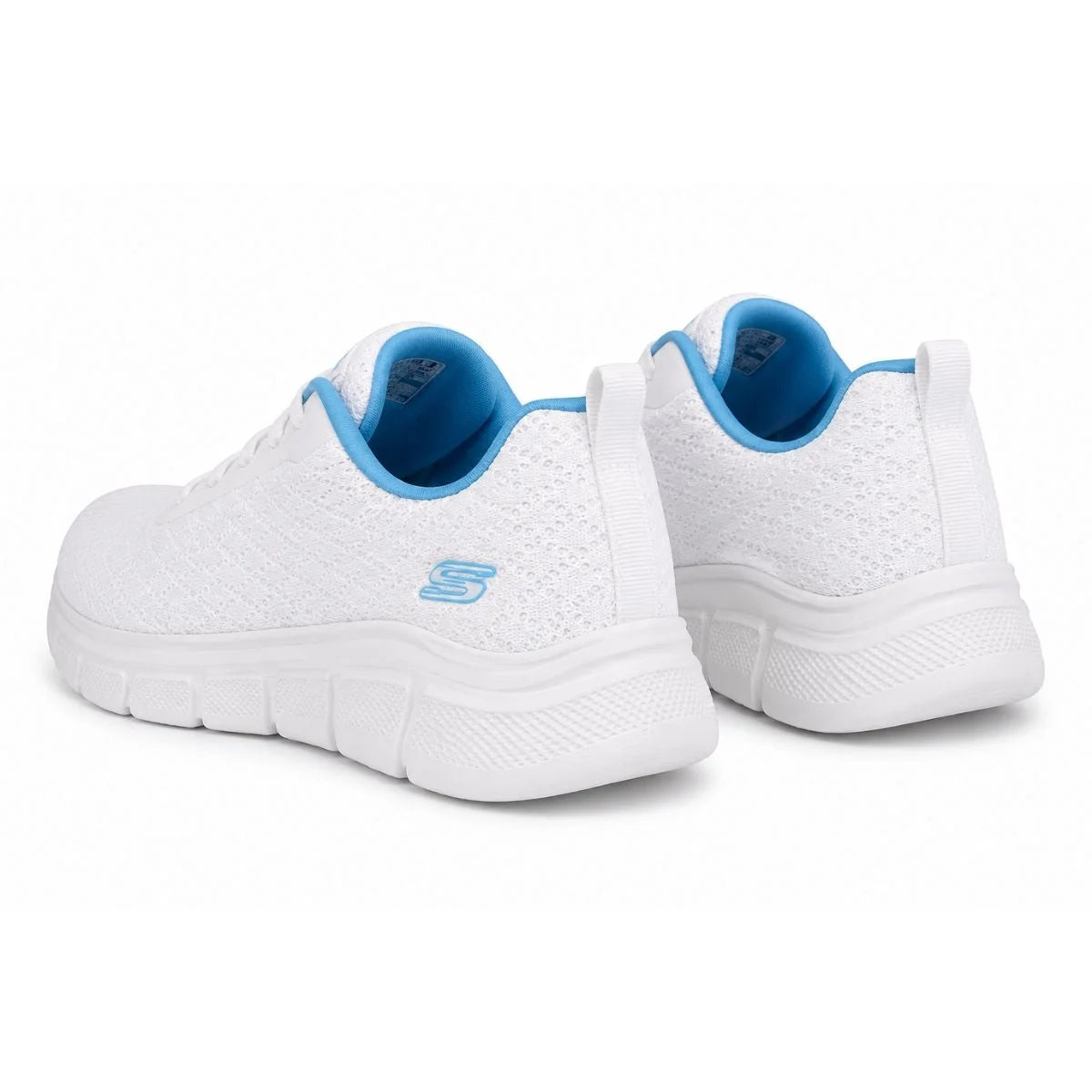 SKECHERS Waterproof Casual Sneaker Women Code103128-WHTBLU