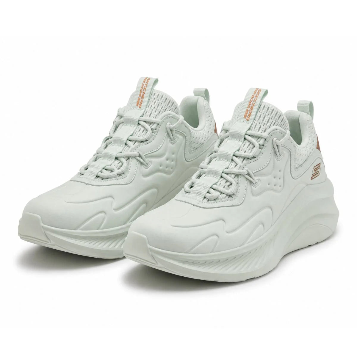 SKECHERS Waterproof Casual Sneaker Women Code117513 - MNT - Mint-Green / 35