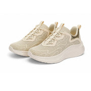 SKECHERS Waterproof Casual Sneaker Women Code117517-GLD - Gold / 35