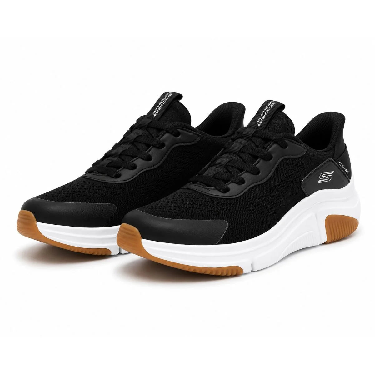 SKECHERS Waterproof Casual Sneaker Women Code117628 -BLK - Black / 35