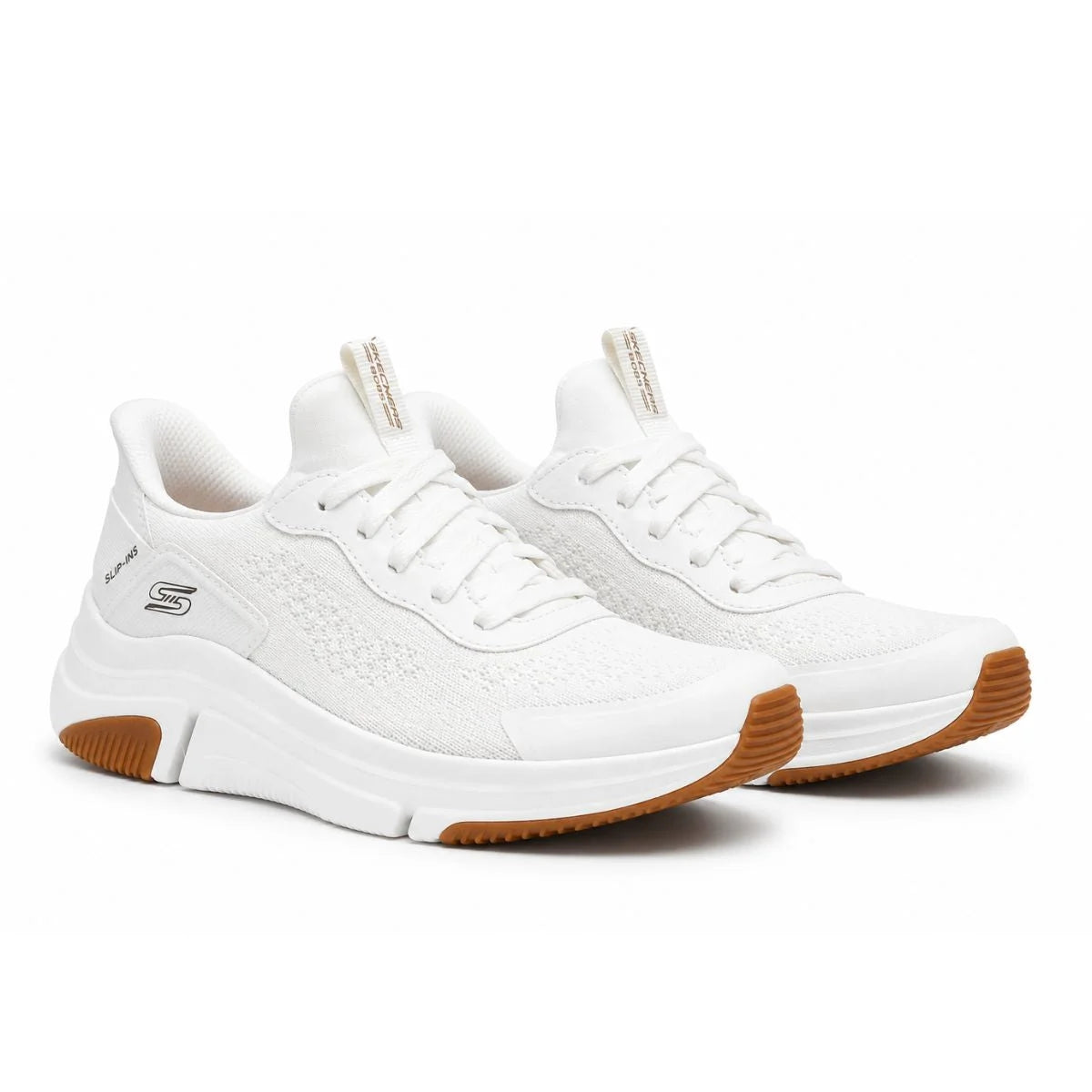SKECHERS Waterproof Casual Sneaker Women Code117628-WHT - White / 35