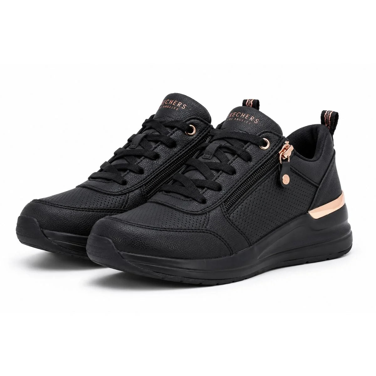 SKECHERS Waterproof Casual Sneaker Women Code177336-BLK - Black / 35