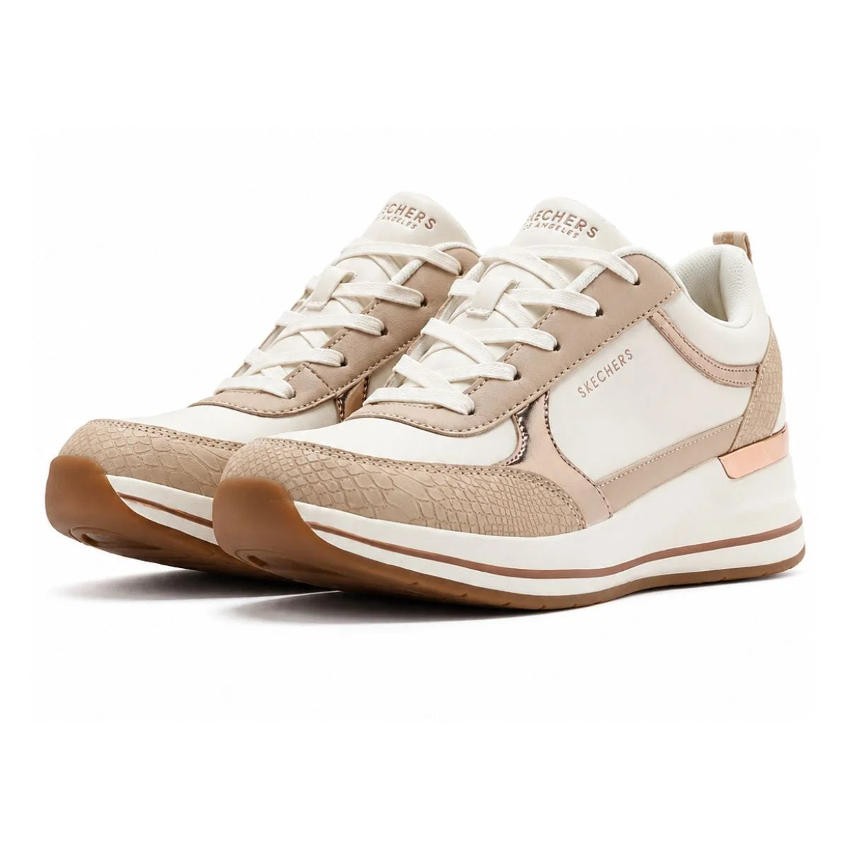 SKECHERS Waterproof Casual Sneaker Women Code177345-BEG - Beige / 35