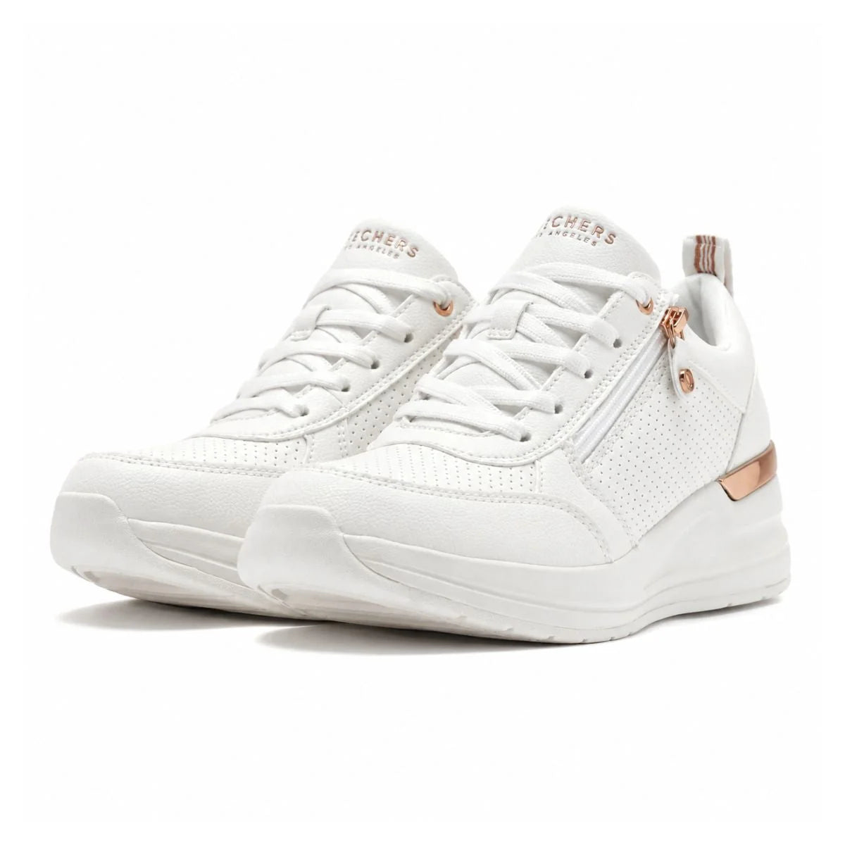 SKECHERS Waterproof Casual Sneaker Women Code177546-WHT - White / 35