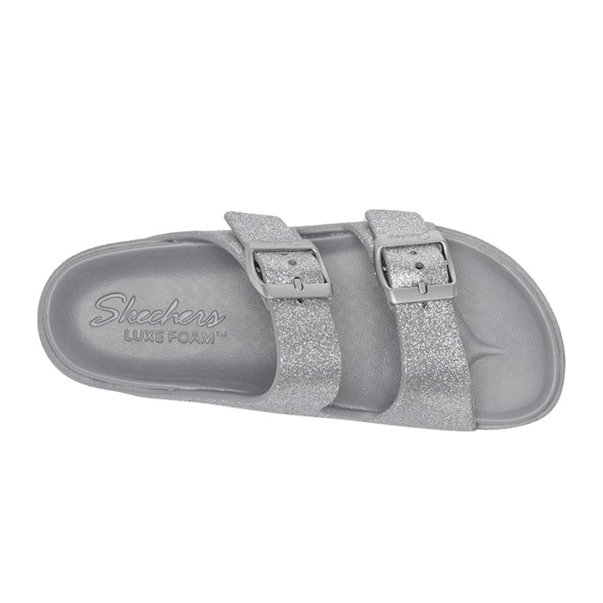 Skechers Women’s Luxe fomam Shimmering Sandals -GRY - Grey / 36