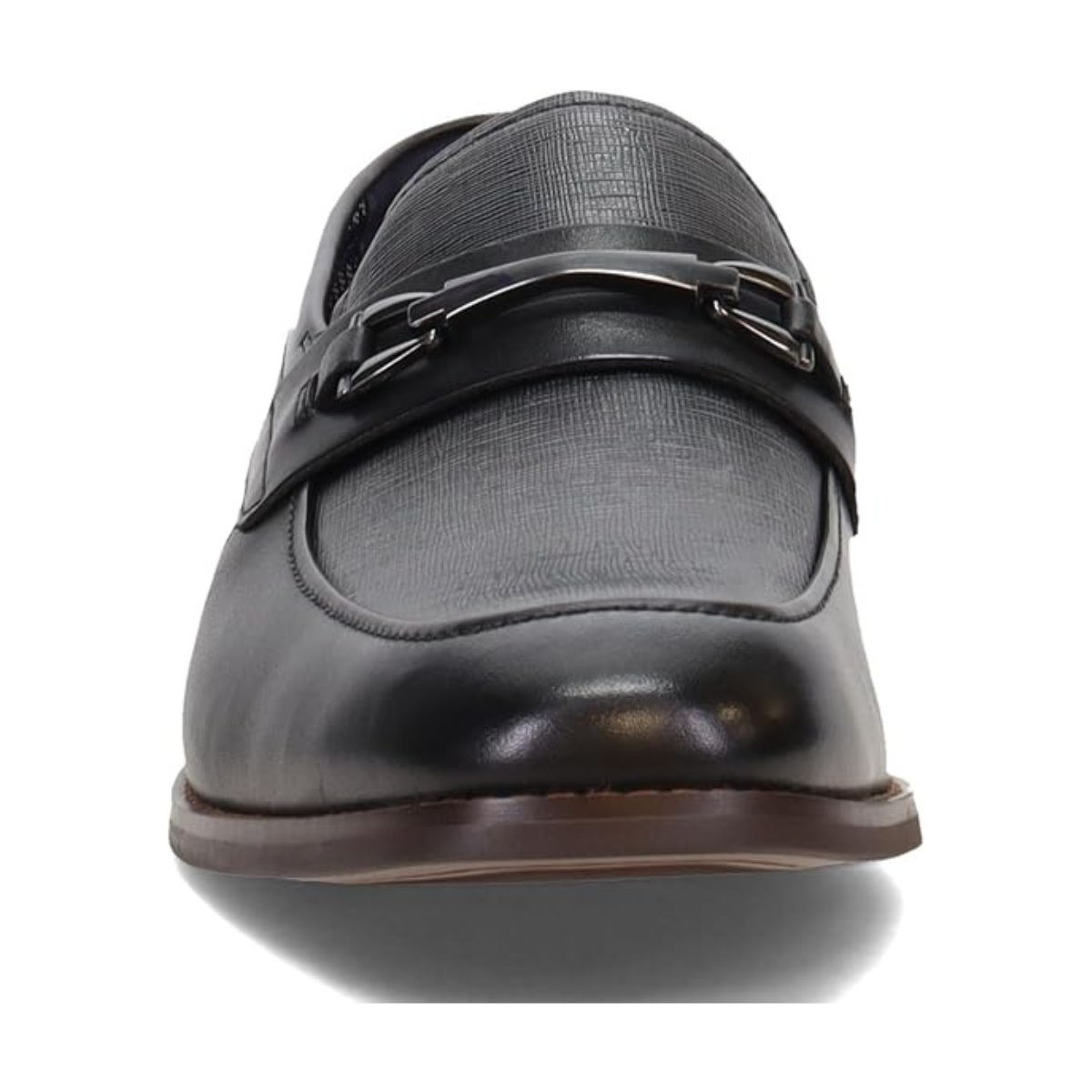 Stacy Adams Moc Toe Bit Slip On Oxford Men - BLK