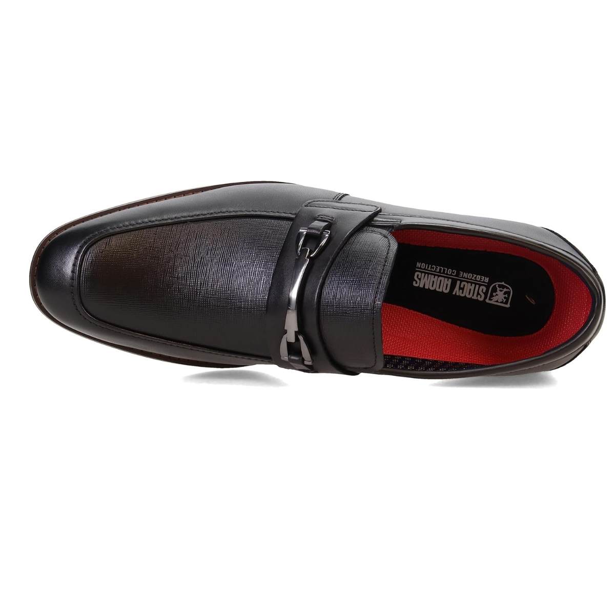 Stacy Adams Moc Toe Bit Slip On Oxford Men - BLK