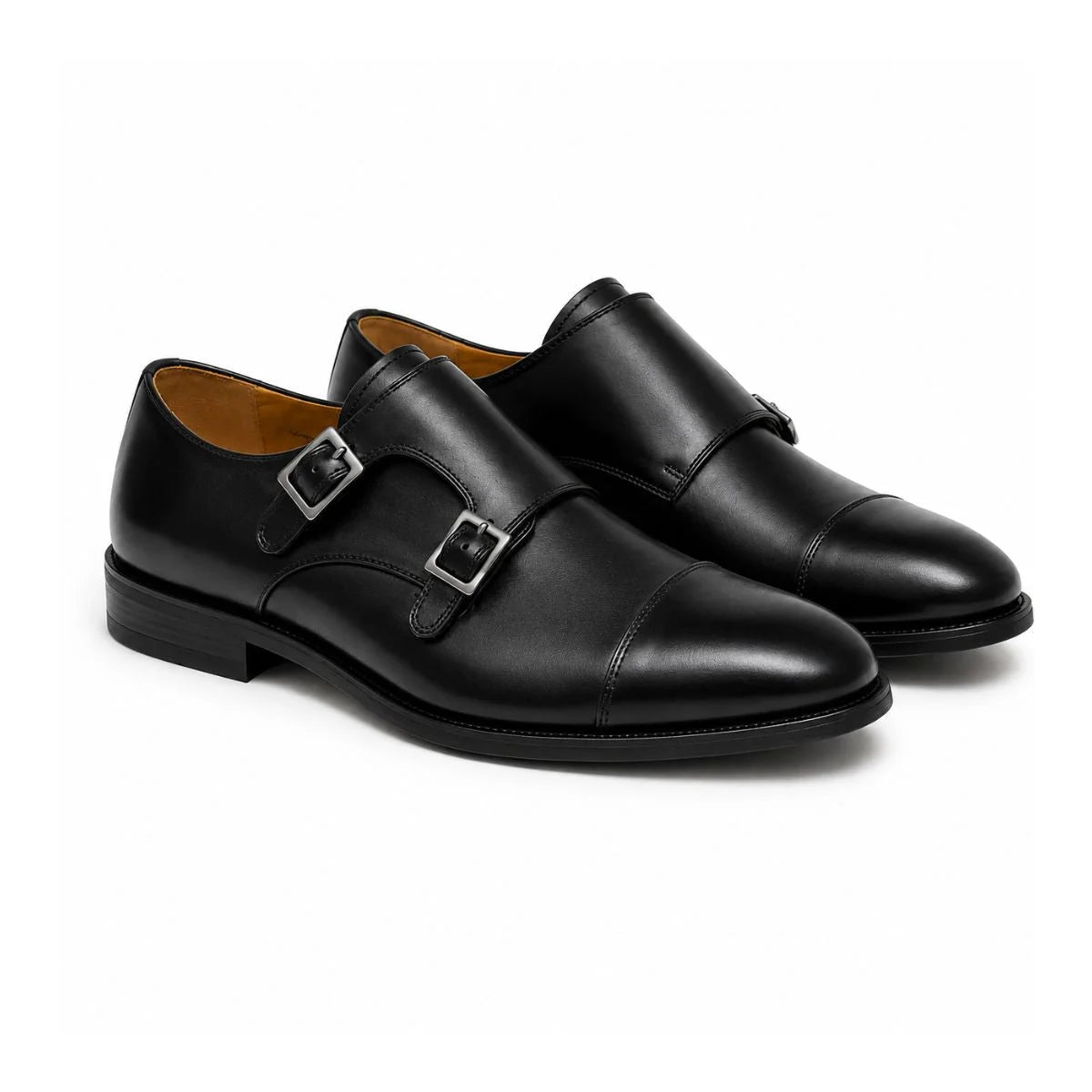 Steptronic England Buckle Strap Comfort Oxford Men A01340505 - BLK - Black / 40