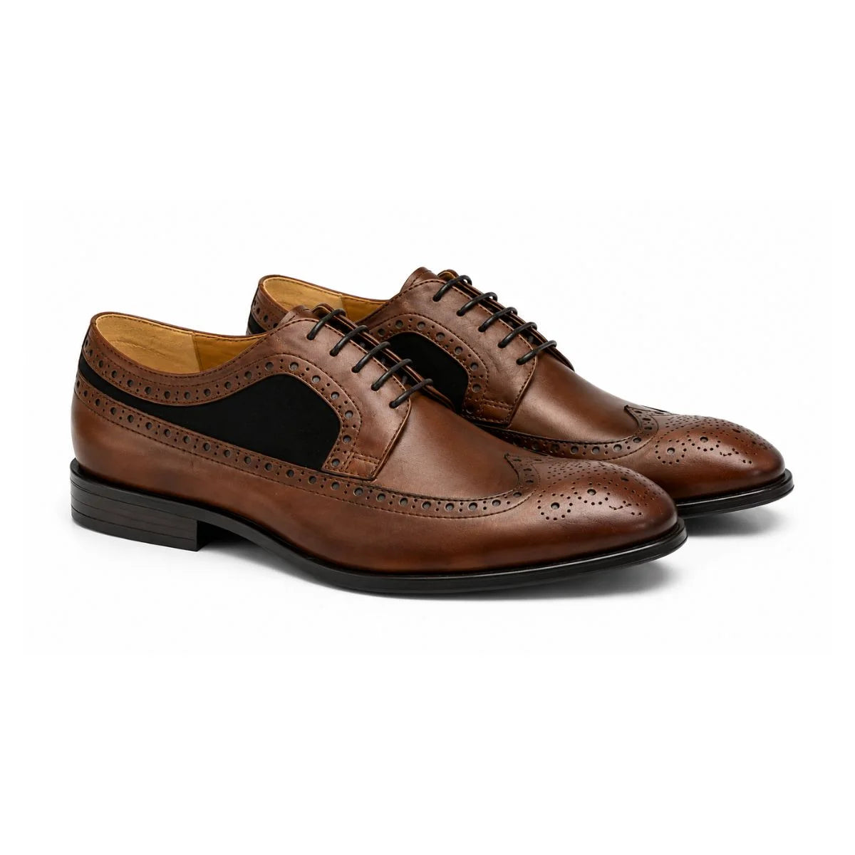 Steptronic England FUSIONCIS Oxford Men A01312608 - TANBLK - Tan - Black / 40