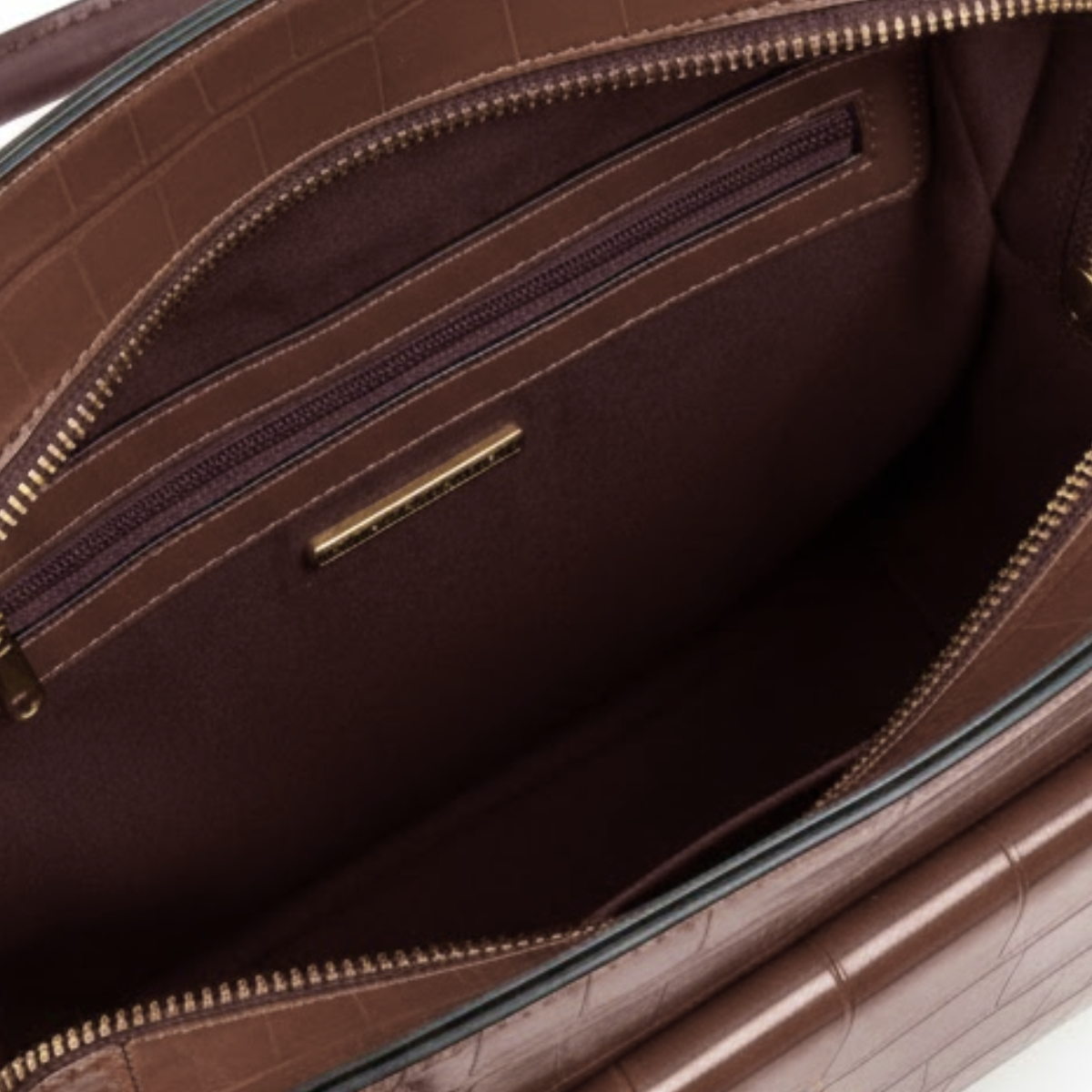 Steve Donegal Satchel Handbag Women - BRN - Brown