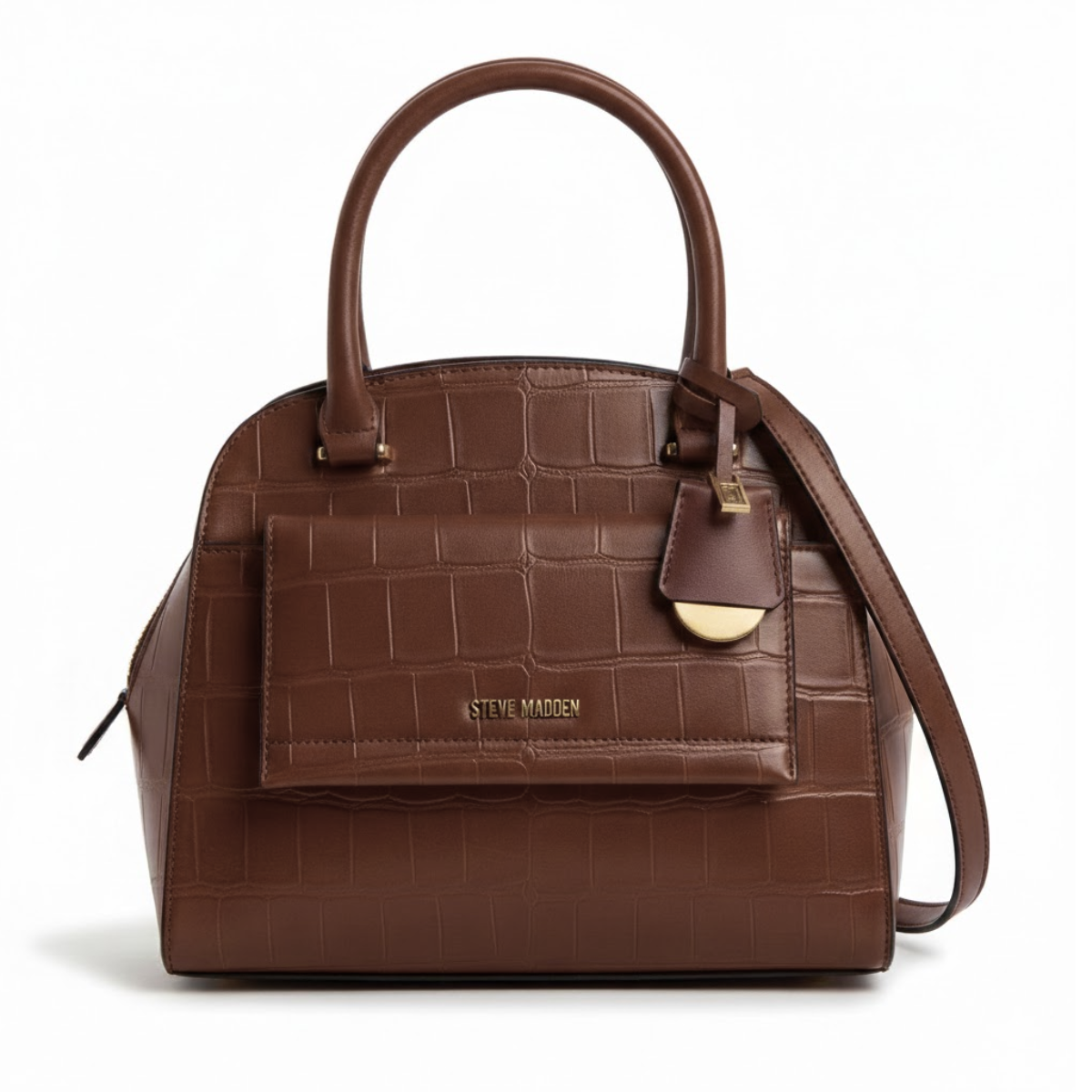 Steve Donegal Satchel Handbag Women - BRN - Brown