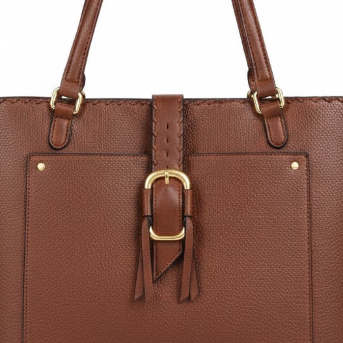 Steve Madden Bcheck Chalk Tote Shoulder Bag Women - BRN - Brown