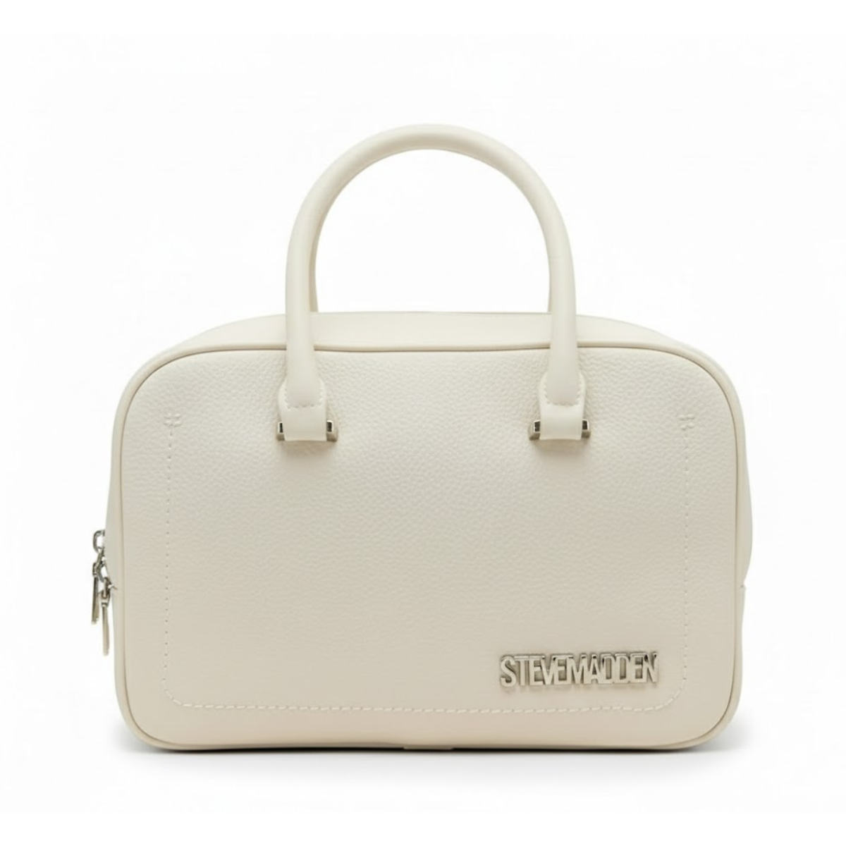 Steve Madden Bchipp Double Compartment Satchel Handbag Women - CRM - Cream