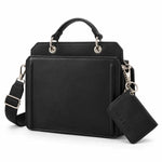 Steve Madden Bevelyn Convertible Crossbody Bag Women - BLK - Black