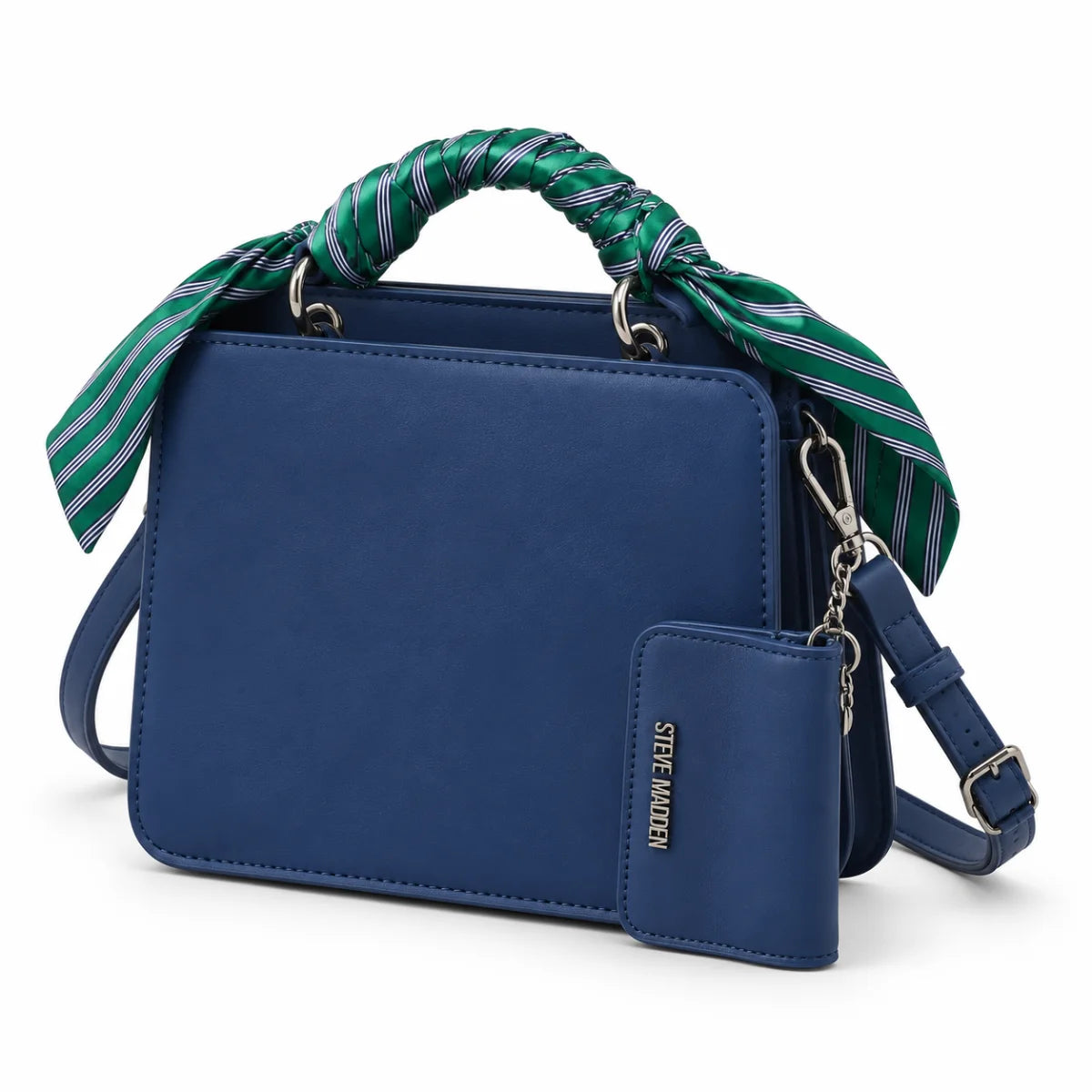 Steve Madden Bevelyn Green Flare Convertible Crossbody Bag Women - NVY - Navy