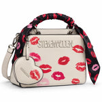 Steve Madden Bevelyn Valentine Top Handle Bag Women - SWT - Soft white
