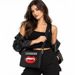 Steve Madden BEvelyni Satchel Bag Women - BLK - Black