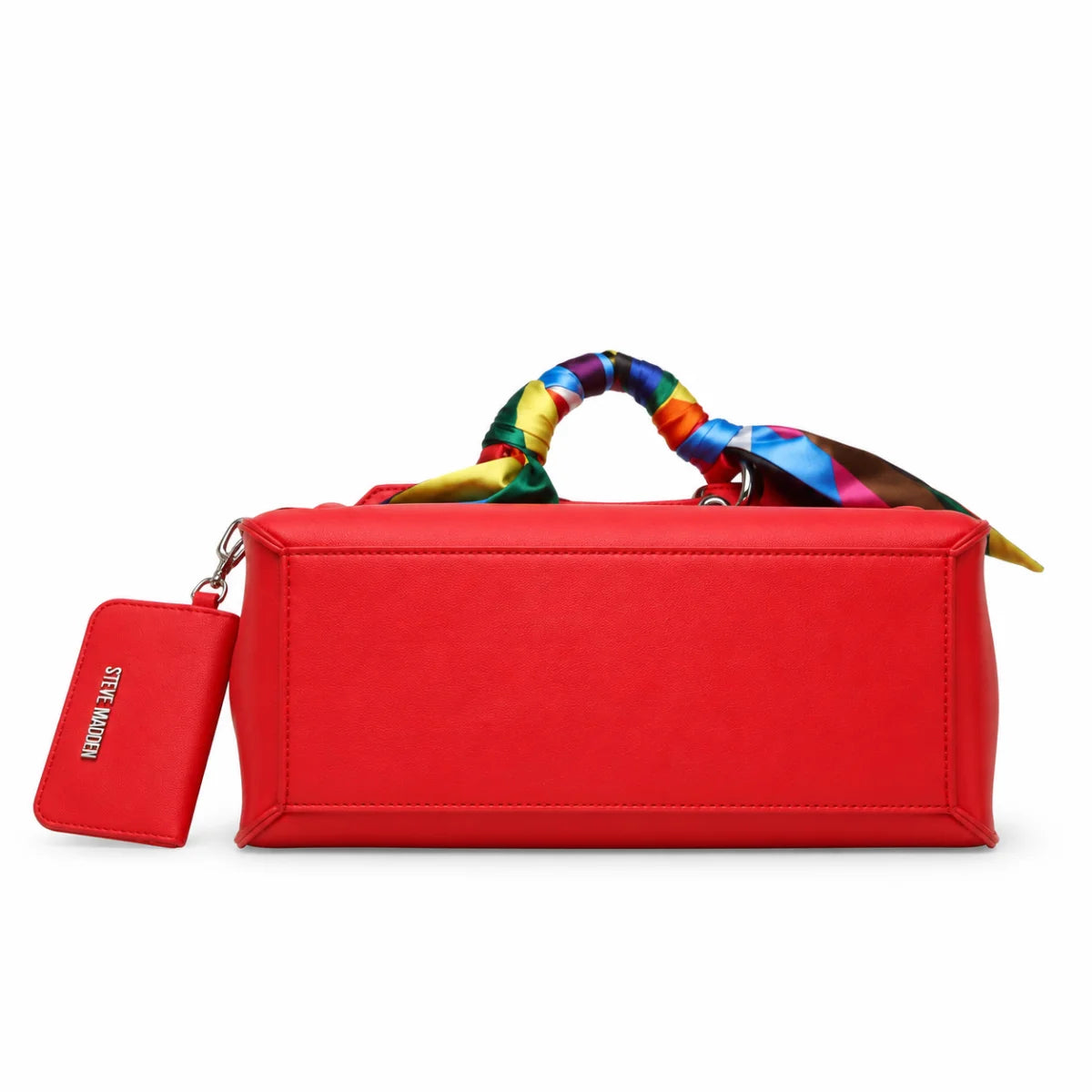 Steve Madden Bevlynn Pride Satchel Bag Women - RED - Red