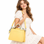 Steve Madden BEvlynn Satchel Bag Women - MST - Mustard
