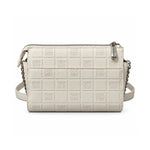 Steve Madden Embossed Logo Crossbody Bag Women - WHT - White