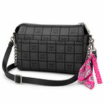 Steve Madden Logo Crossbody Bag Women - GRY - Grey